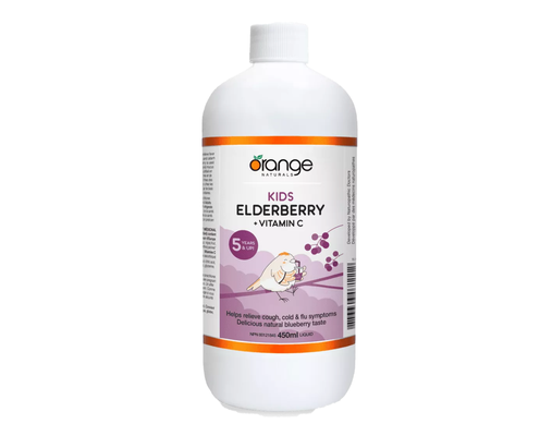 Orange naturals    Kids Elderberry + Vitamin C - Liquid    450 mL