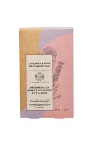 Crate 61 Organics Inc.   Lavender & Rose Deodorant Bar 8 x 110g