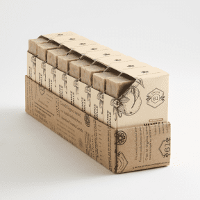Crate 61 Organics Inc.   Vanilla Orange Bar Soap 8 x 110g