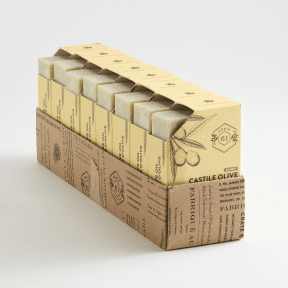 Crate 61 Organics Inc.   Castile Bar Soap (100% Olive Oil) 8 x 110g