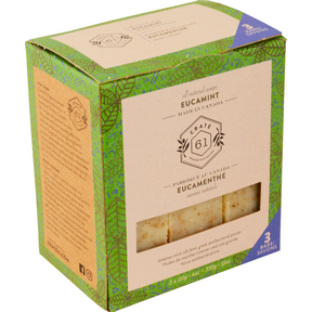 Crate 61 Organics Inc.   Eucamint Bar Soap 3pk