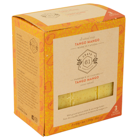 Crate 61 Organics Inc.   Tango Mango Bar Soap 3pk
