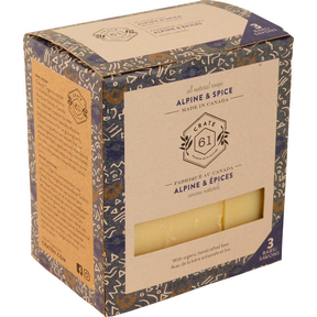 Crate 61 Organics Inc.   Alpine & Spice Soap Bar 3pk