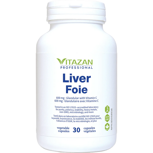 Vitazan    Liver (600 mg) 30 capsules