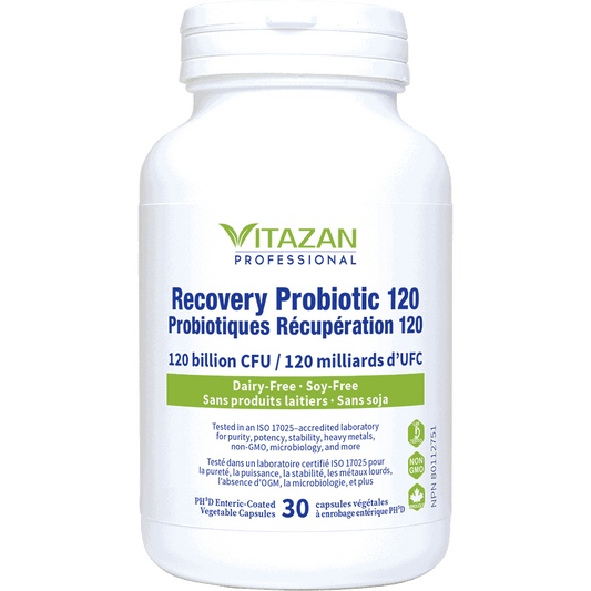 Vitazan    Recovery Probiotic 120 Billion  30 capsules