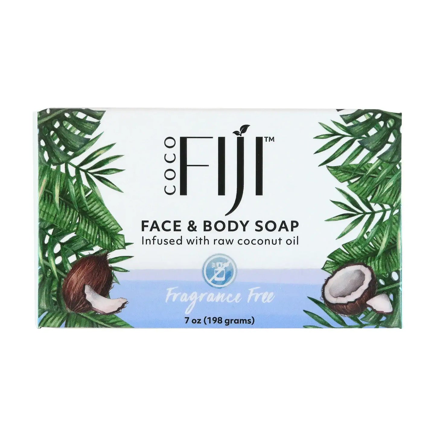 FIJI  Fragrance Free Soap  198g