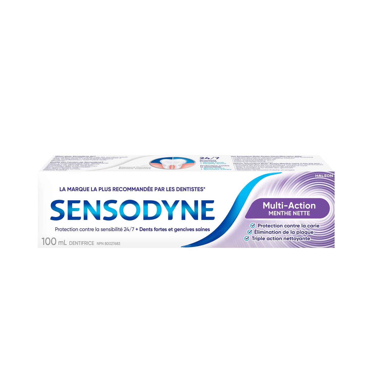 TOOTHPASTE SENSODYNE MULTI-ACTION CLEAN MINT 100ML TOOTHPASTE
