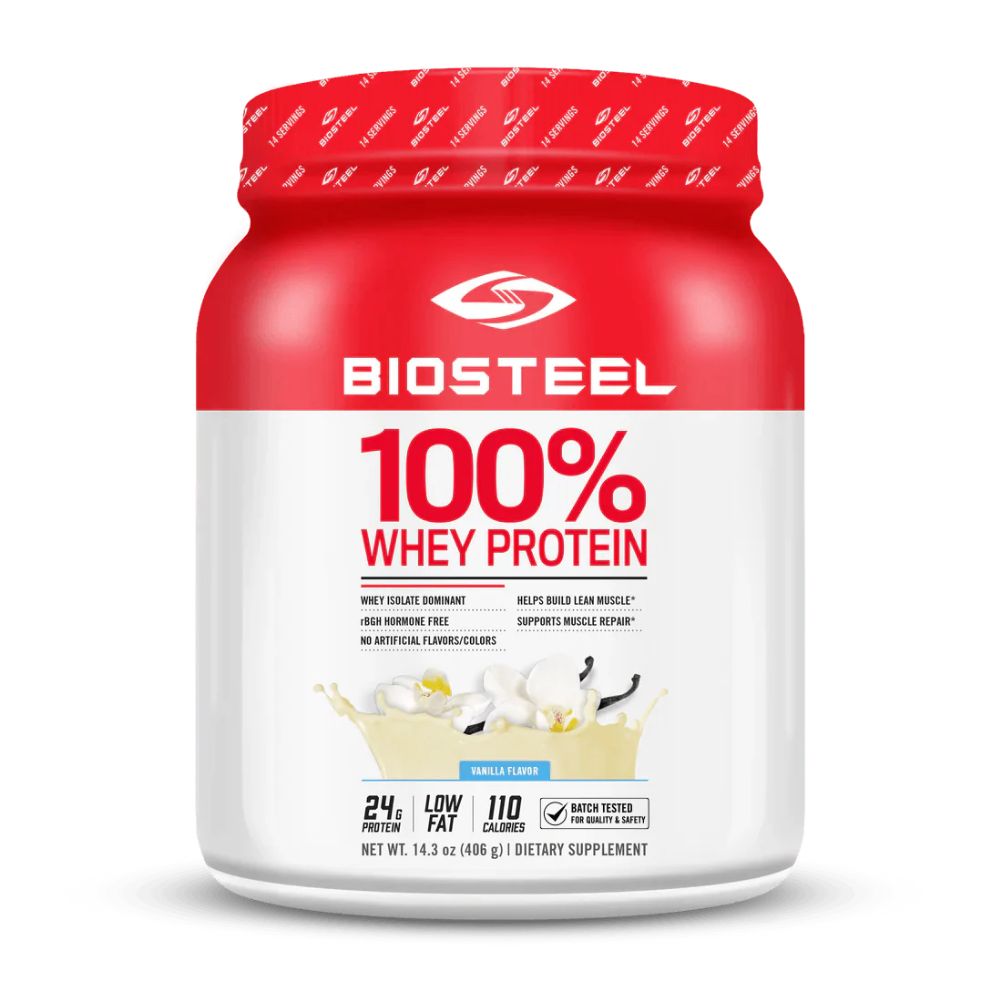 BioSteel - Whey Protein 100% - Vanilla - 406g