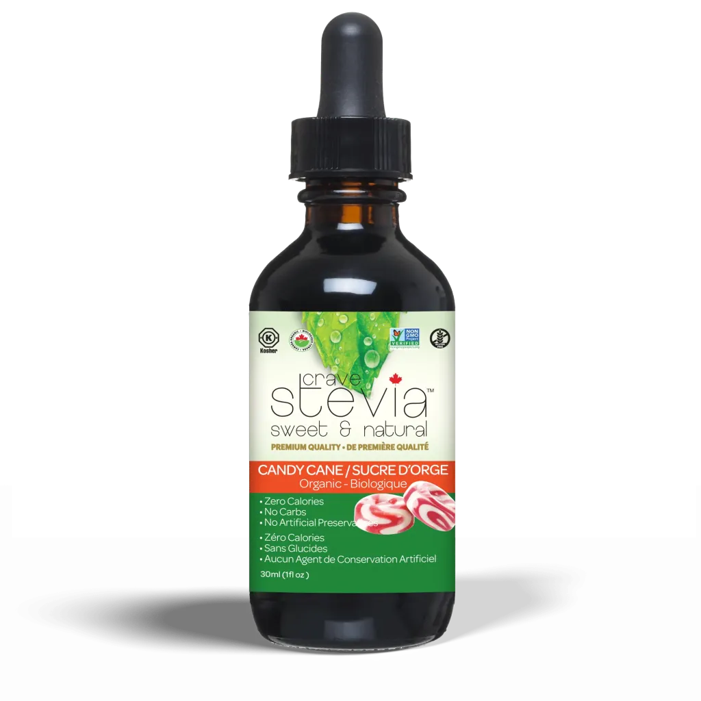 CRAVE STEVIA   Candy Cane Liquid Stevia 30ml