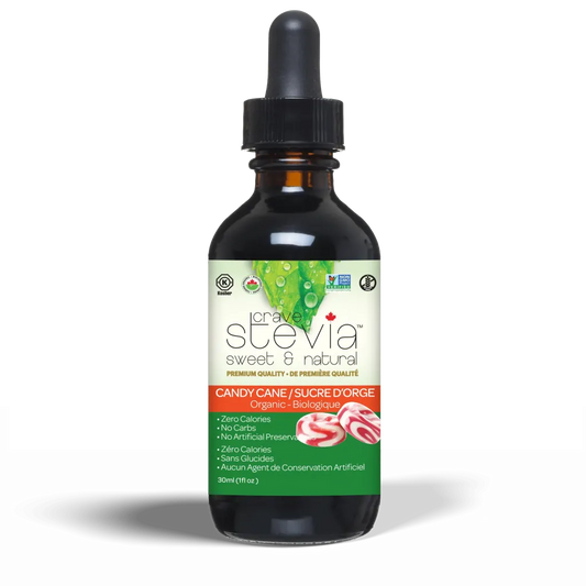 CRAVE STEVIA   Candy Cane Liquid Stevia 30ml