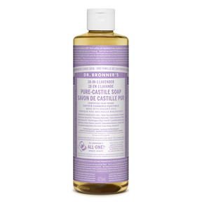 DR BRONNER'S    Org Lavender Oil Soap 473mL