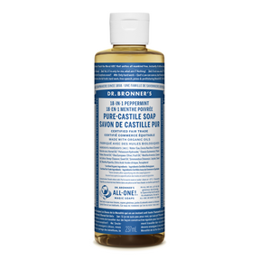 DR BRONNER'S    Org Peppermint Oil Soap 237mL