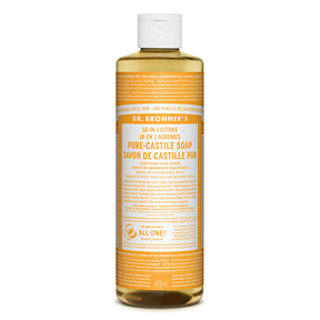 DR BRONNER'S    Org Citrus Oil Soap 473mL