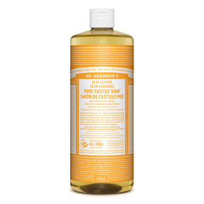DR BRONNER'S    Org Citrus Oil Soap 946mL