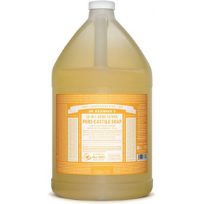 DR. BRONNER’S -   Pure Castile Liquid Soap, Citrus (NGM/vegan)    3.8L