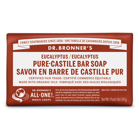 DR BRONNER'S    Org Eucalyptus Bar Soap 140g