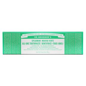 DR BRONNER'S    Org Spearmint Toothpaste 140g