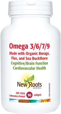 NEW ROOTS    Omega 3/6/7/9     90 softgels