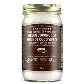 DR BRONNER'S    Org Whole Kernel Coconut Oil 414ml