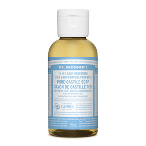 DR BRONNER'S    Org Unscent Baby-Mild 59mL