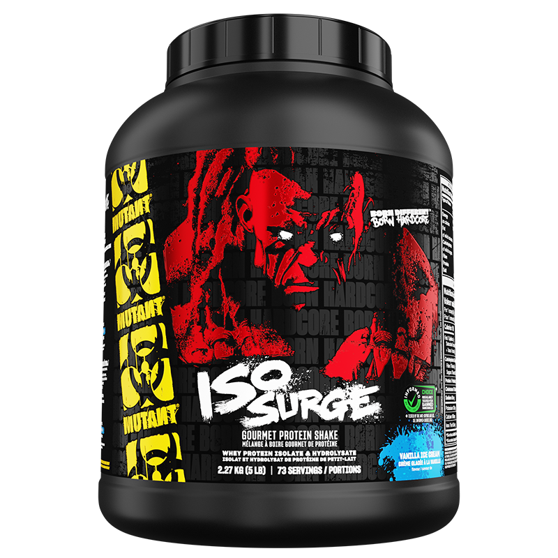 MUTANT    MUTANT® HARDCORE ISO    Vanilla Ice Cream2.27 kg (5 lbs)