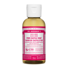 DR BRONNER'S    Org Rose Soap 59ml