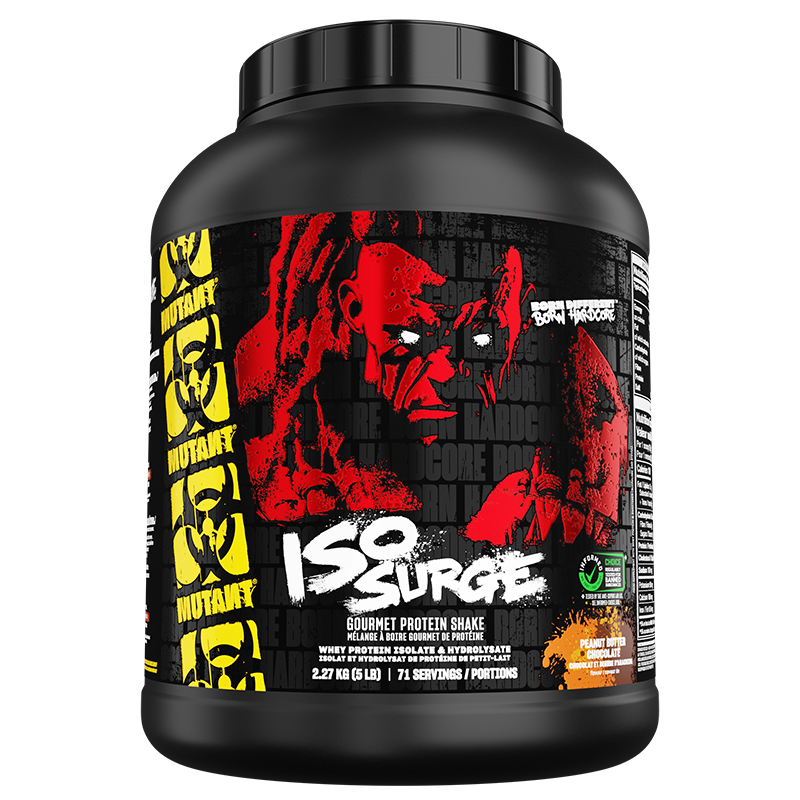 MUTANT    MUTANT® HARDCORE ISO    Peanut Butter Chocolate2.27 kg (5 lbs)