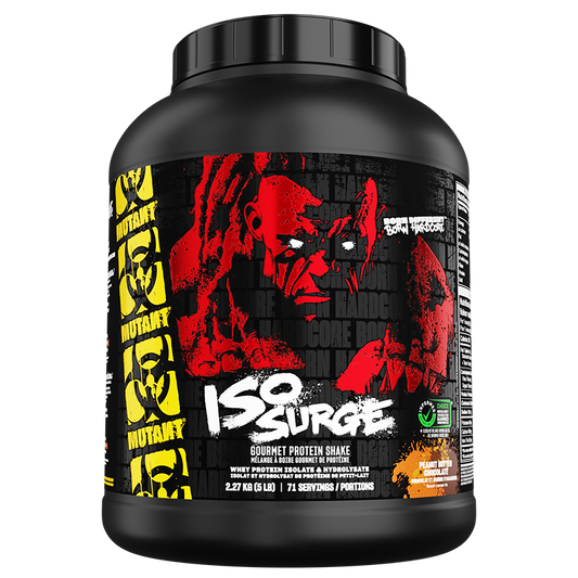 MUTANT    MUTANT® HARDCORE ISO    Peanut Butter Chocolate2.27 kg (5 lbs)