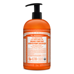 DR BRONNER'S    Org Tea Tree Soap 710mL