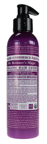 DR BRONNER'S    Org Lav Hair Cond& Style Crm 177mL