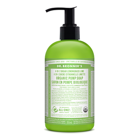 DR BRONNER'S    Org Lemongrass Lime Soap 355mL