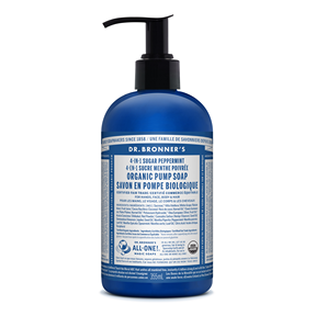 DR BRONNER'S    Org Peppermint Soap 355mL