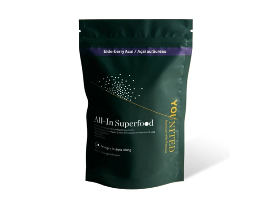 YOUNITED - 7 Day Trial Size All-In Super Food - 10g - Elderberry Acai