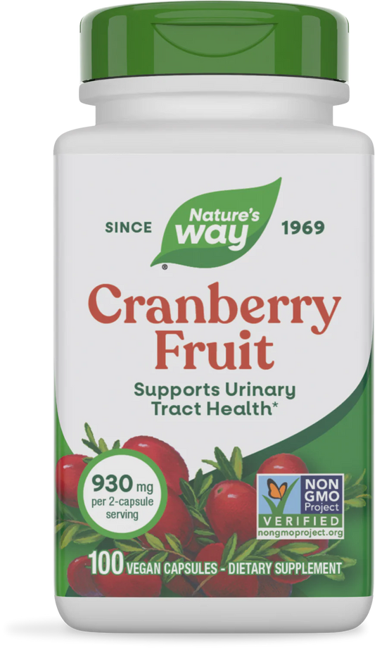 Nature's Way - Cranberry Fruit - 100 Veg Caps