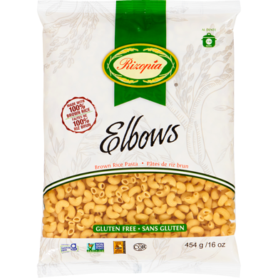 RIZOPIA    Brown Rice Elbows 454g