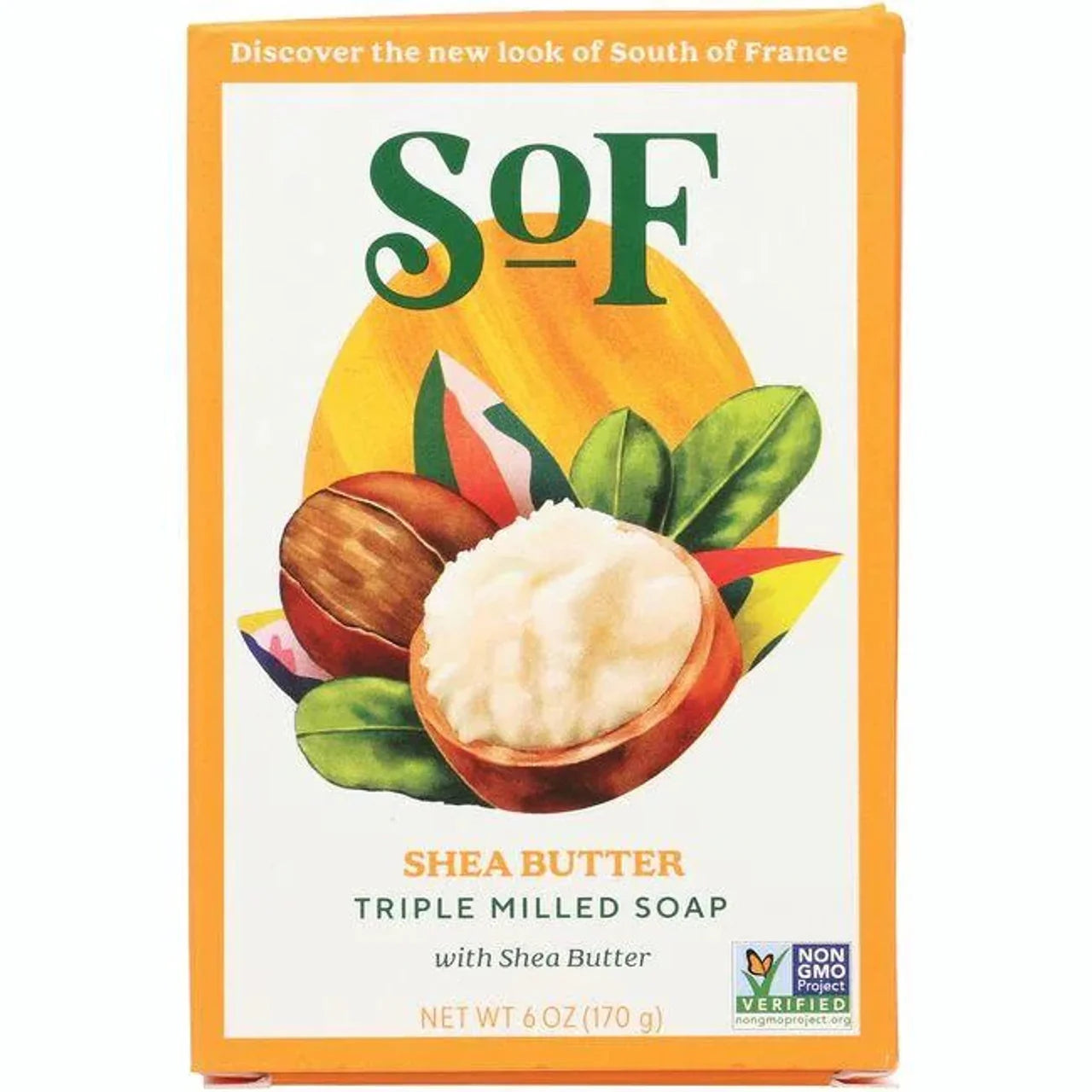 SOUTH OF FRANCE    Natural Soap Shea Butter,170g