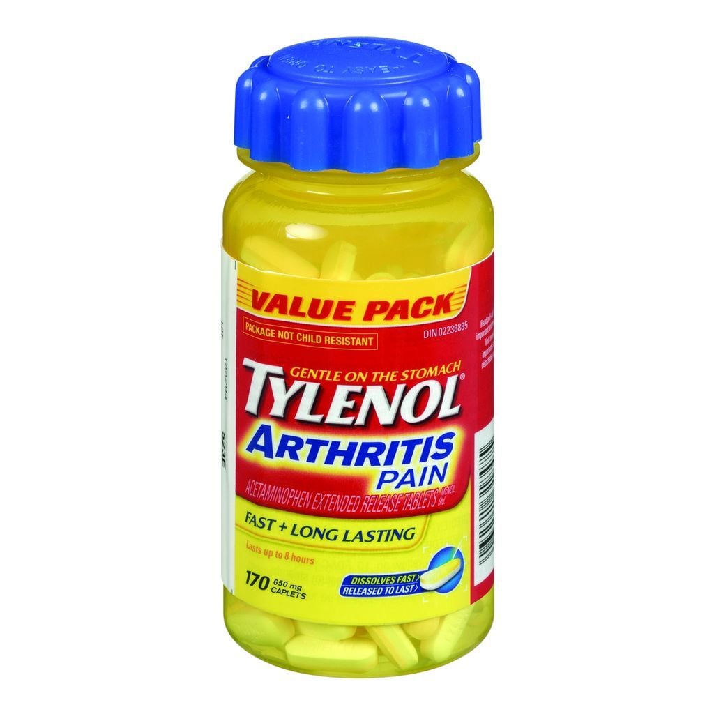 TYLENOL ARTHRITIS PAIN EASY OPEN TB 170 TABLET EXT REL