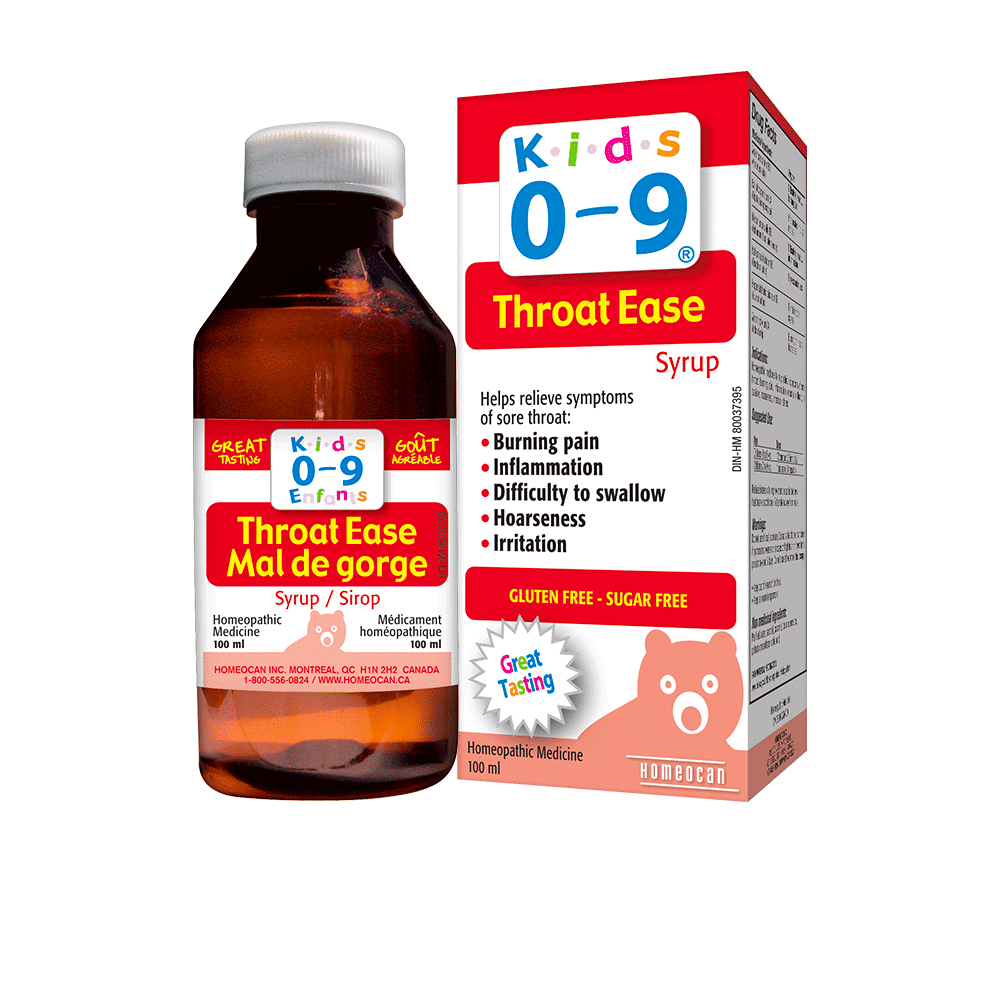 KIDS 0-9 THROAT EASE 250ML