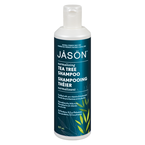 JASON NATURAL PRODUCTS    Hair Care Specialty    JASON NATURAL PRODUCTS    Hair Care Specialty    Tea Tree Oil Therapy Shamp 517mL