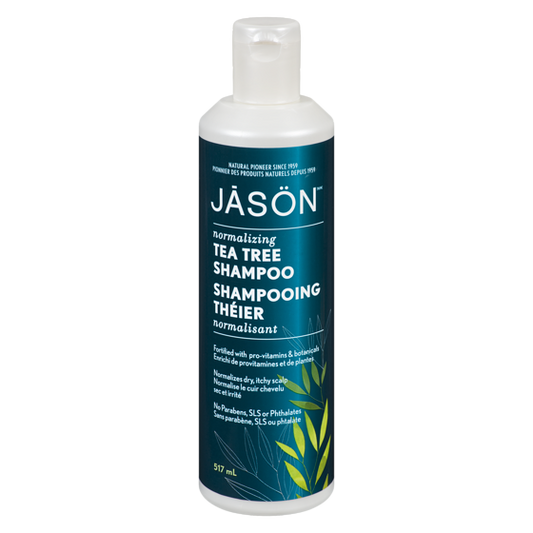 JASON NATURAL PRODUCTS    Hair Care Specialty    JASON NATURAL PRODUCTS    Hair Care Specialty    Tea Tree Oil Therapy Shamp 517mL