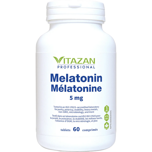 Vitazan    Melatonin (5 mg) 60 tablets