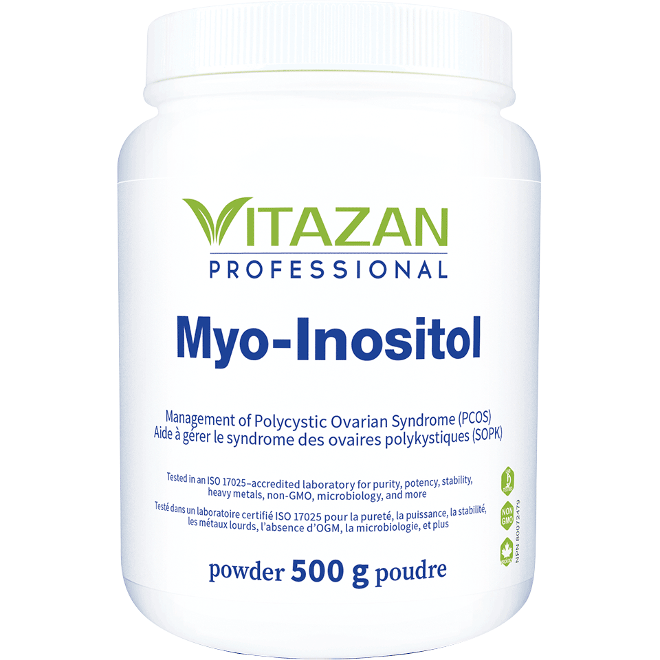 Vitazan    Myo-Inositol (Management of Polycystic Ovarian Syndrome [PCOS]) 500 g