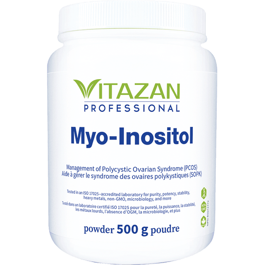Vitazan    Myo-Inositol (Management of Polycystic Ovarian Syndrome [PCOS]) 500 g