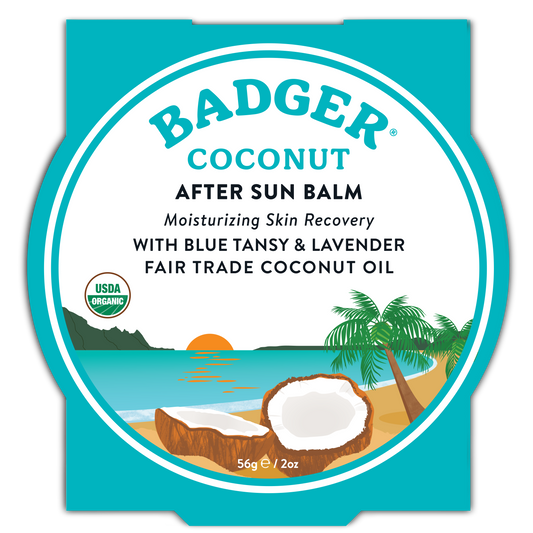 Badger Balms   Coconut After Sun Balm 56g