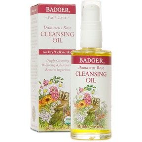 Badger Balms   Rose Cleansing Oil (Delicate Skin) 59ml