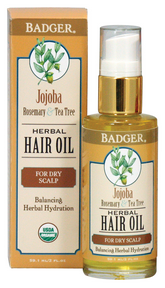Badger Balms   Hair Oil - Jojoba 59ml