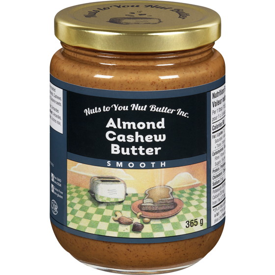 NUTS TO YOU    Almond Cashew Smooth 365g