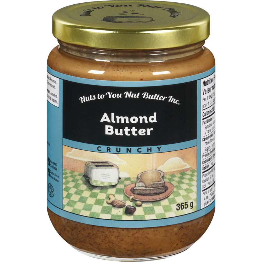 NUTS TO YOU    Almond Crunchy 365g