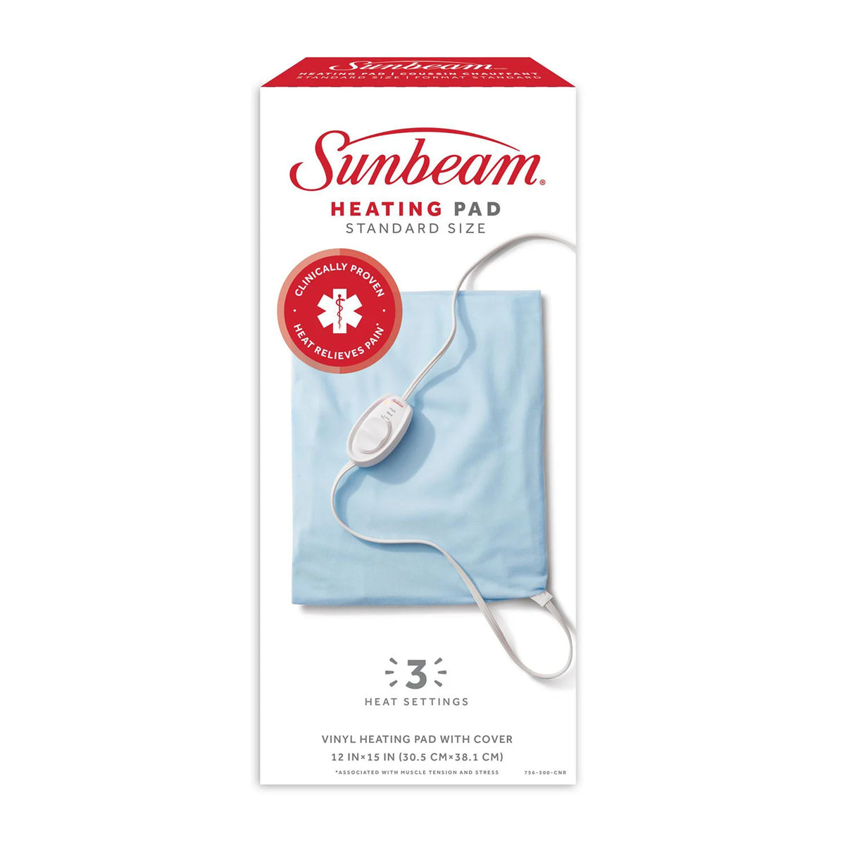 SUNBEAM DRY HEATING PAD
