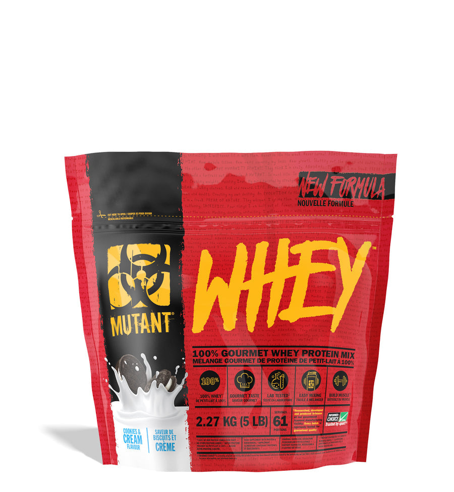 MUTANT    MUTANT® WHEY    Cookies & Cream2.27 kg (5 lbs)